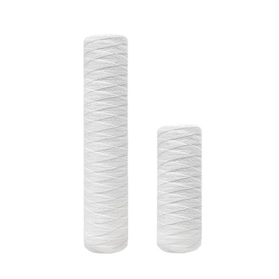 Cartuccia filtrante in polipropilene a filo avvolto